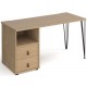 Tikal Straight Desk - Support Pedestal with Drawers